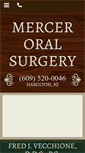 Mobile Screenshot of merceroralsurgery.com